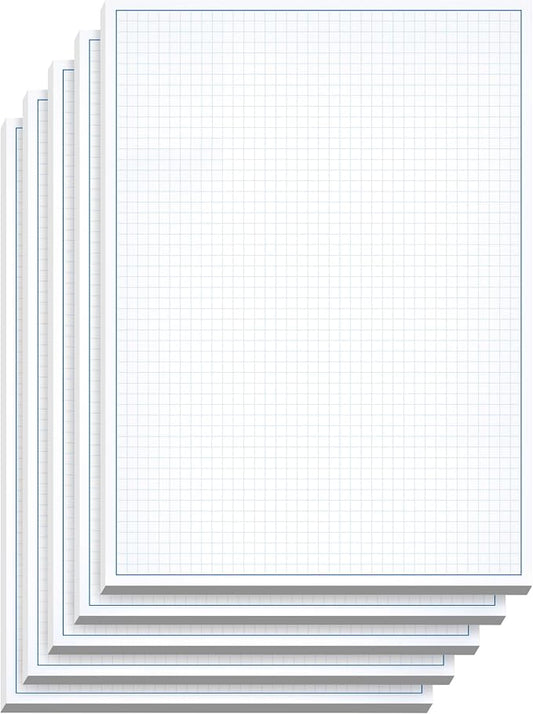 Graph Paper Pad for Blueprint Drawings, Engineering Drawing, and Planning by NextDayLabels