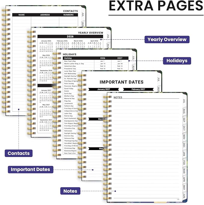 Planner 2026-2027, Monthly and Weekly Academic Planner July 2026 - Image 5