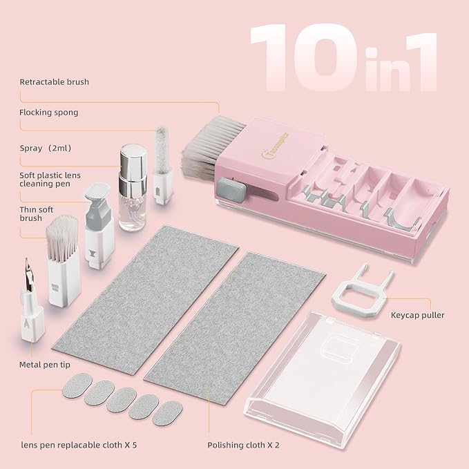 Tassmpitor Keyboard Cleaning Kit, All in 1 Laptop Cleaning Kit - Image 7