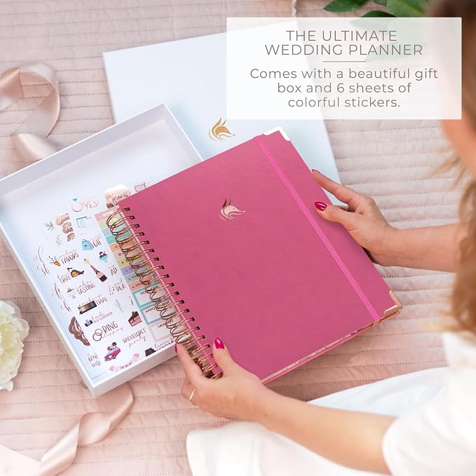 Clever Fox Wedding Planner – Notebook Organizer - Image 2