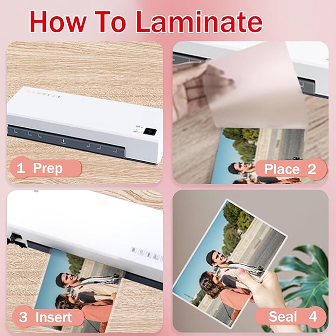 100Pack Legal Size Laminating Sheets 4 Mil Thermal Laminate Pouches for Extra Protection Clear Laminator Sheet, 9x14.5inches-DeskLoop Office
