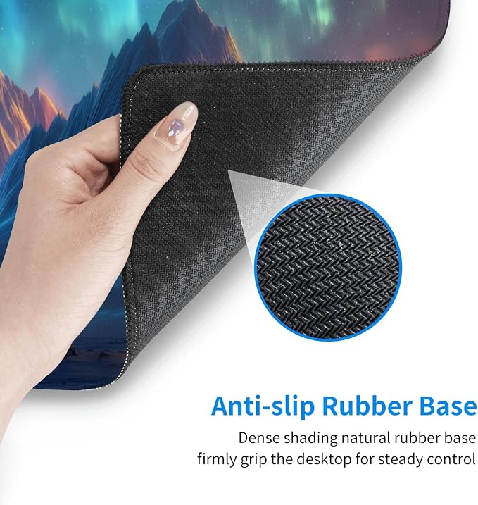 Gaming Mouse Pad Desk Pad, Extended Big Mouse Pad, 31.5x11.8 Inch Long Computer - Image 6