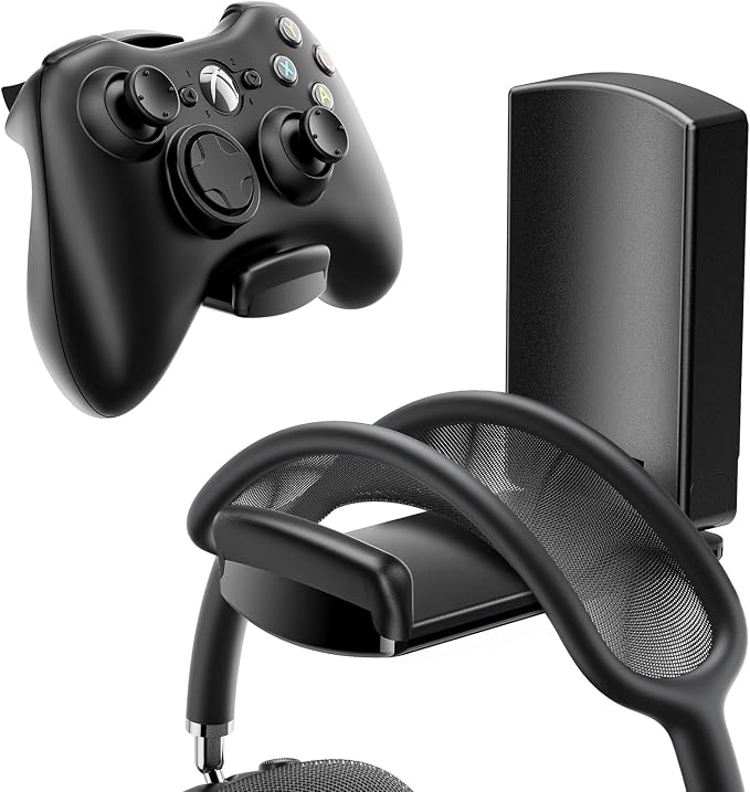 Sticky Headphone Stand Controller Holder by EURPMASKChoosethecolorofeurope