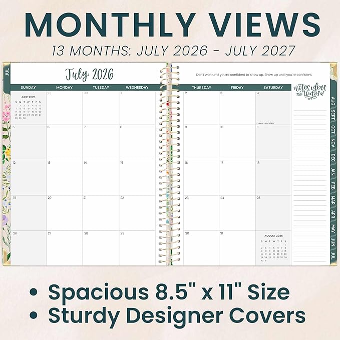 bloom daily planners HARDCOVER Planner 2026-2027 Academic Year - Image 3