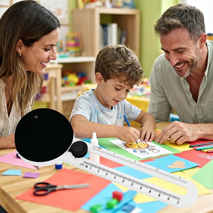 Portable Paper Circle Cutter, Cut Circles Paper of Any 4 to12.6inch Diameter - Image 6