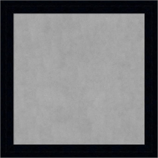 Amanti Art Black Framed Magnetic Board 28x28 Medium Vision Board by AmantiArt
