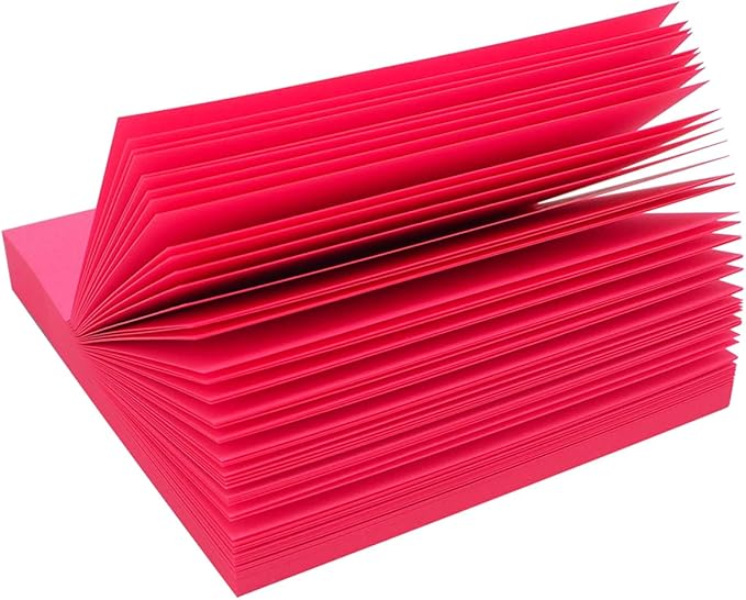 Sticky Notes 3x3 Inches,Bright Colors Self-Stick Pads, Easy to Stick for Home, Office, Notebook, 48 Pads/Pack-DeskLoop Office
