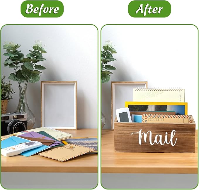 DRASTAR Mail Organizer Countertop, Mail Holder - Image 6