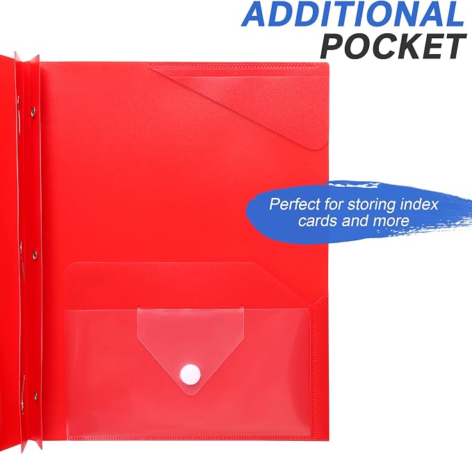 Sooez 6 Pack Pocket Folder - Image 2