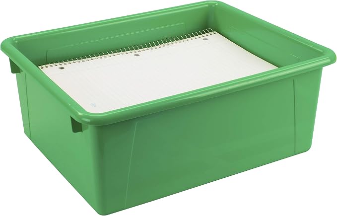 Storex Letter Size Deep Storage Tray – Organizer Bin - Image 5