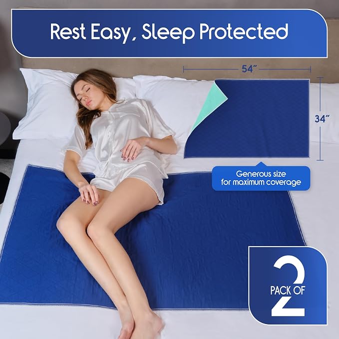 Inspire Waterproof Mattress Protector, 2 Pack - Image 2