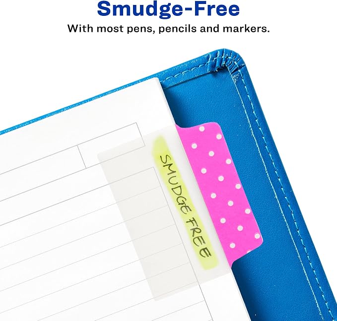 Avery Multiuse Ultra Tabs, 2-Side Writable, 24 Repositionable Tabs - Image 4