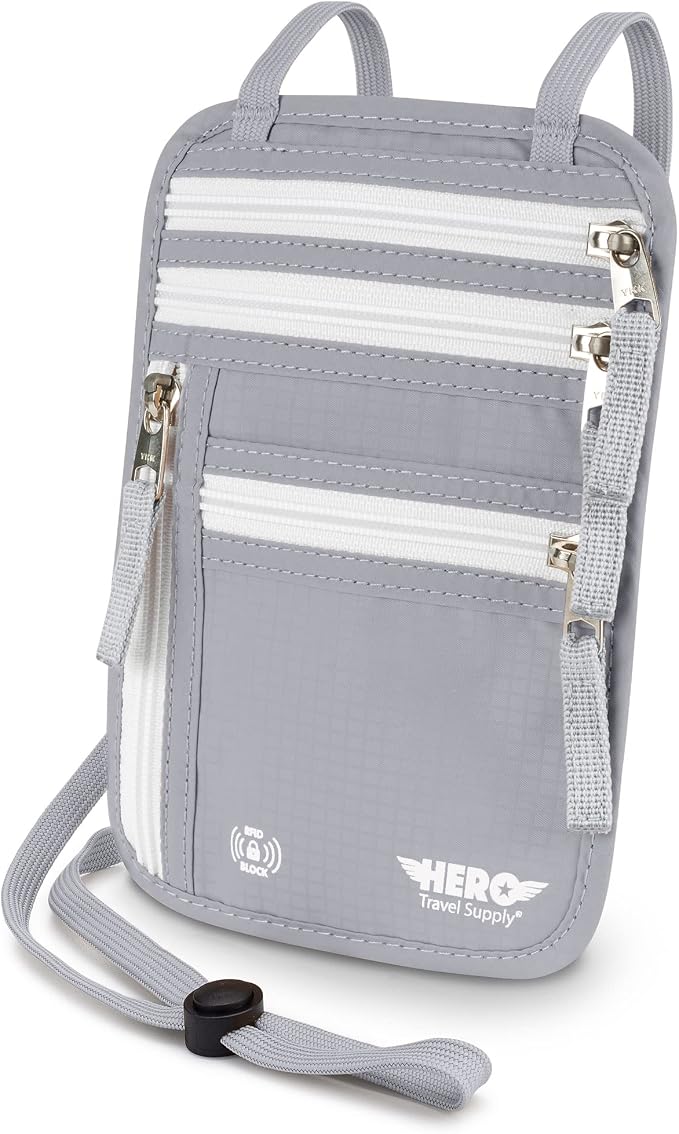 HERO Neck Wallet by HeroTravelSupply