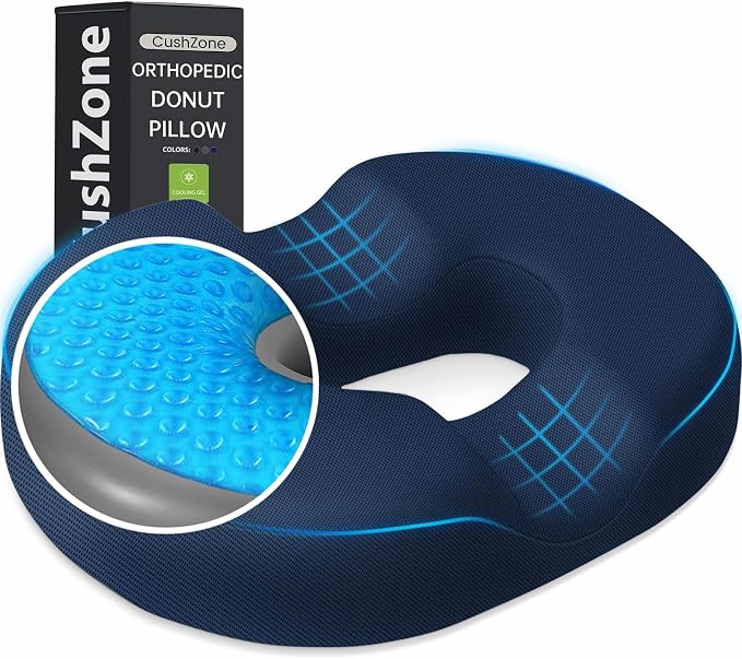 Donut Pillow Seat Cushion by CushZone