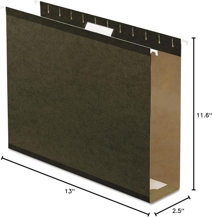 Pendaflex 04152X3 Extra Capacity Reinforced Hanging File Folders, Letter Size - Image 6