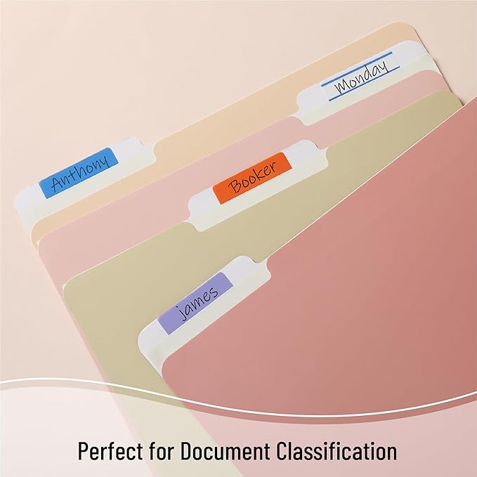 Mr. Pen- Sticky Index Tabs, 500 Pcs, 21 Sets, Colorful Sticky Tabs for Notebooks, Page Markers, Page Tabs for Binders, Page Tabs Sticky Tabs for Books, Notebook Tabs, Book Sticky Tabs for Notebooks-DeskLoop Office