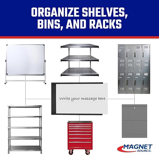 Master Magnetics Heavy-Duty Magnetic Labels - Image 4