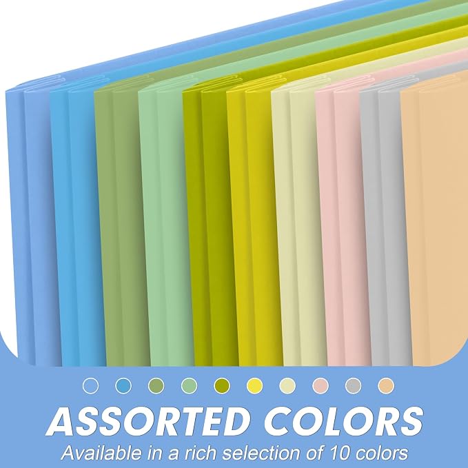 Two Pocket Folders, RAZCC 50 Pack Two Pocket Folders - Image 6