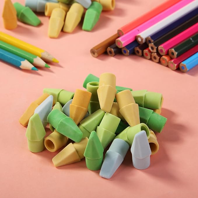Mr. Pen- Pencil Erasers Toppers, 120 Pack, Latex Free, No Smudge | Mr Pen - Image 6