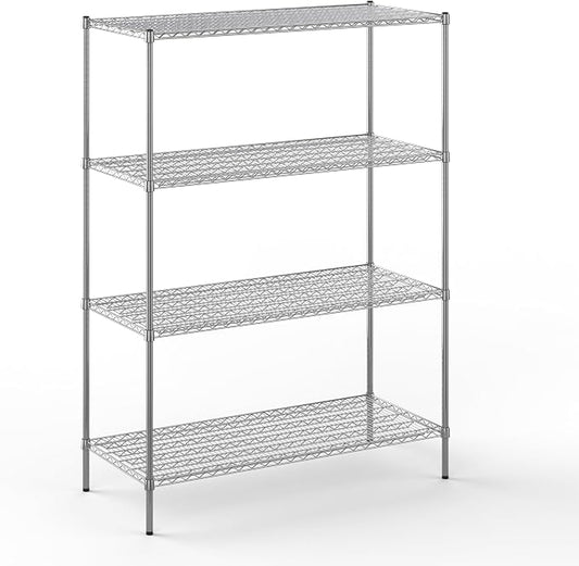 Regal Altair 24" Deep x 54" Wide x 74" Height Wire Shelving Kit | 4-Tier | NSF by Regal+Altair
