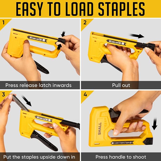 SHALL Light Duty Staple Gun for Wood - Image 6