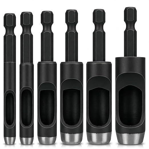 6 Pcs Leather Hole Punch Set — Belt Hole Puncher by LIBERHAUS