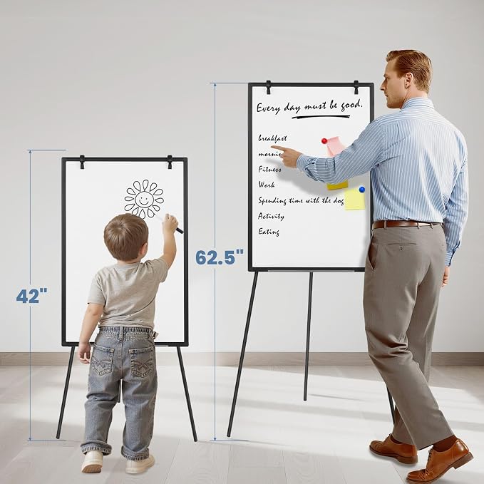 DUMOS Magnetic White Board Easel 36"x24" - Image 7