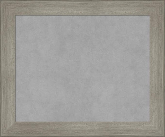 Amanti Art Grey Framed Magnetic Board 20x24 Small Vision Board by AmantiArt