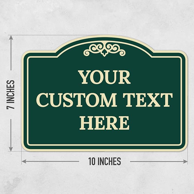 Custom Decorative Sign, Personalized Metal Sign - Image 3