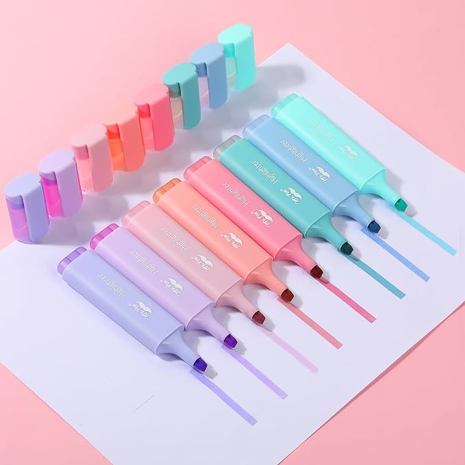Mr. Pen- Highlighters, 8 Pack, Morandi Colors | Highlighters - Image 6