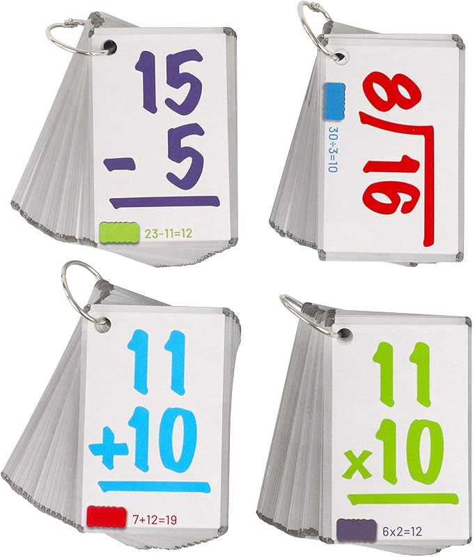 Regal Games Math Flash Cards for Multiplication, Addition and Subtraction - Image 3