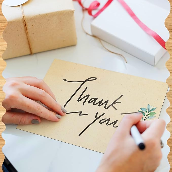 Spiareal 100 Pcs Blank Note Cards Blank Decorative Notecards Index Cards Bulk - Image 5