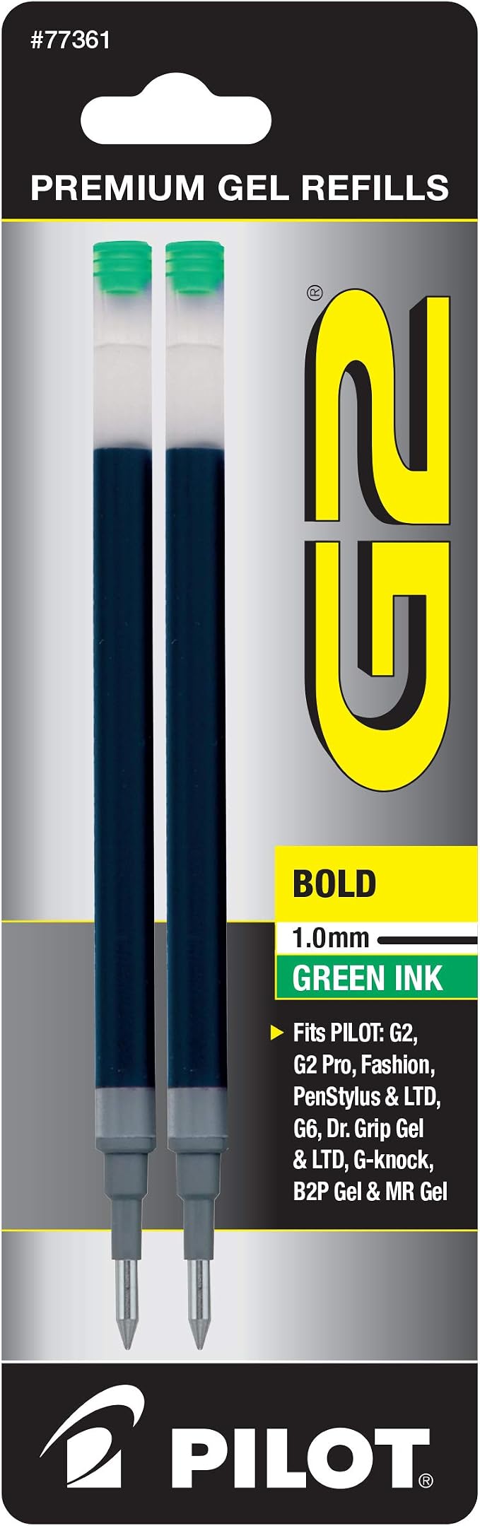 Pilot, G2 Gel Ink Refills, Bold Point 1 mm by PilotCorporationofAmerica