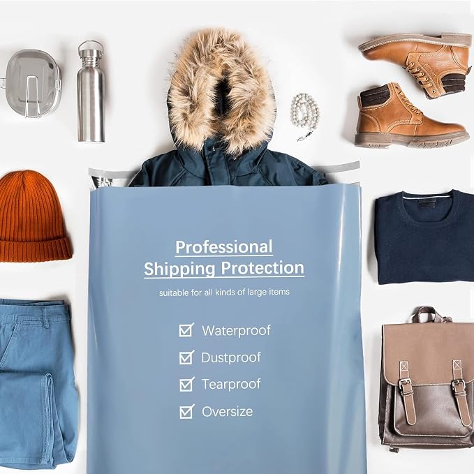 Metronic Poly Mailers 19X24 500Pack, Strong Adhesive Shipping Envelopes - Image 3