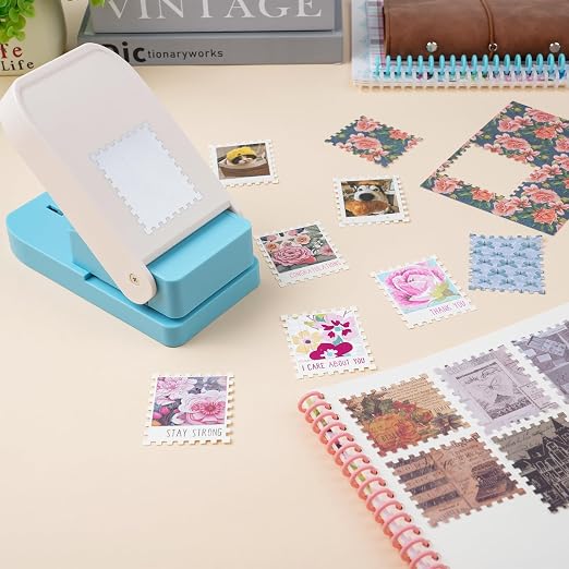 BAOFALI Extra Large Stamp Punch, 2.5x2.1inch Postage Stamps Punch, Portable - Image 8