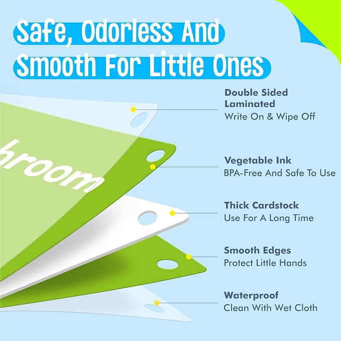 Food Flashcards, 50 Double-Sided Cards, Grain Cards Educational Learning Tools - Image 3