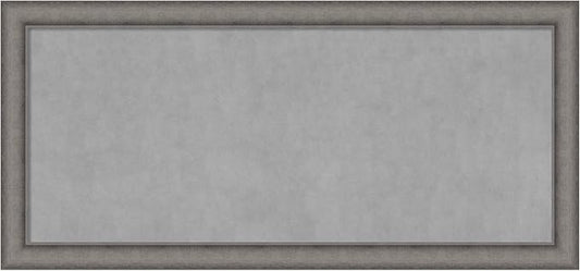 Amanti Art Grey Framed Magnetic Board 24x52 Oversize Vision Board by AmantiArt