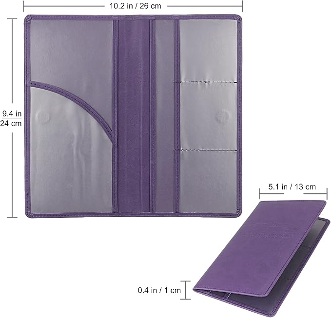 LumiMokki Premium Car Registration & Insurance Card Holder - Image 2