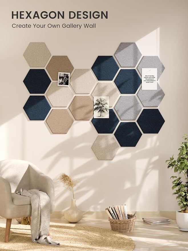 Fluxynara Hexagon Cork Board Alternative - Image 6