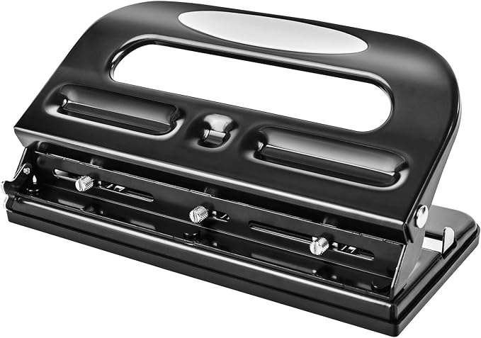 Amazon Basics 3 Hole Punch by AmazonBasics