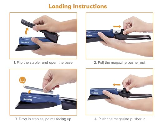 Bostitch Office Executive 3 in 1 Stapler, Includes 210 Staples and Integrated - Image 7