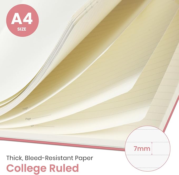 Taja Large Spiral Lined Journal - Image 2