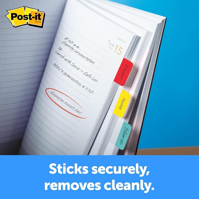 Post-it Tabs, 1 in Solid, 88/Dispenser - Image 5
