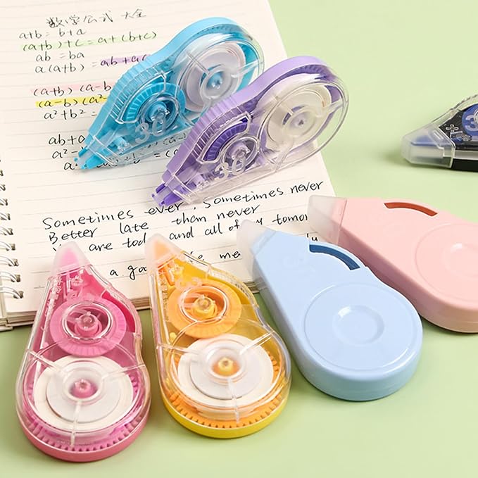 10Pcs Correction Tape Roller 8mx5mm Quick Dry White Out Correction Tape Total - Image 3
