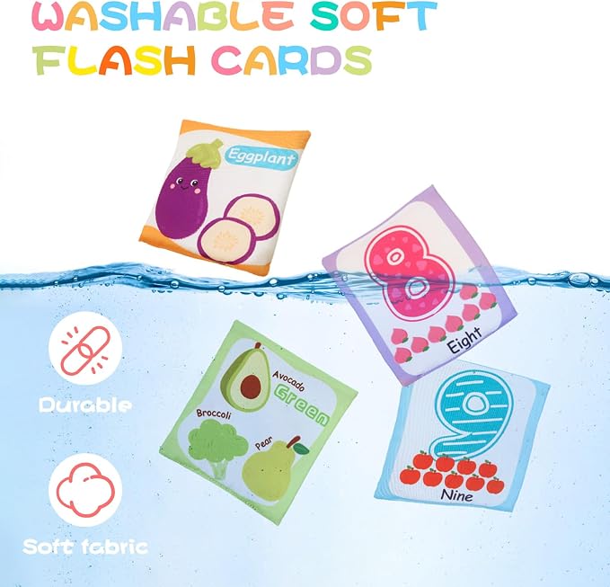 Jollybaby Reusable Soft Flash Cards - Image 8