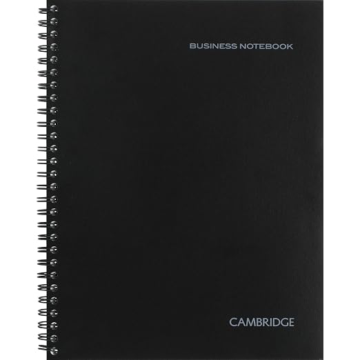 Cambridge Limited Professional Spiral Notebook NEW BUSINESS ADDITION, 3 Pack - Image 3