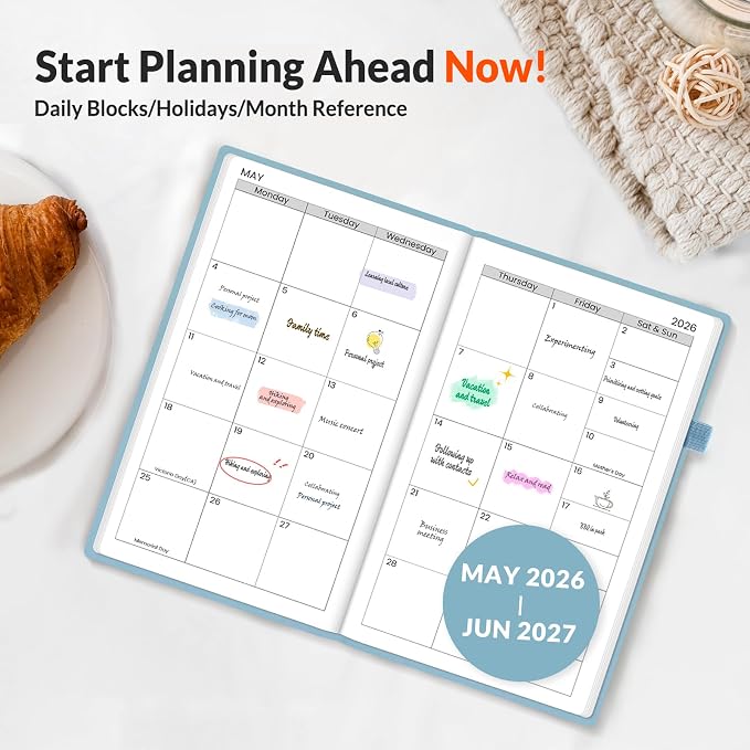 SUNEE 2026-2027 Pocket Weekly Planner - Image 2