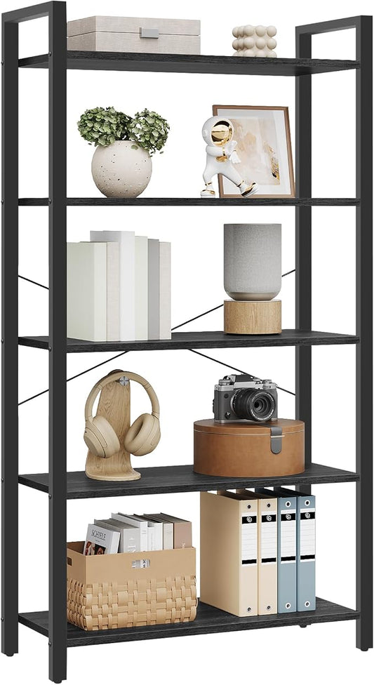 VASAGLE 5-Tier Bookshelf, Bookcase by VASAGLEbySONGMICSHOME