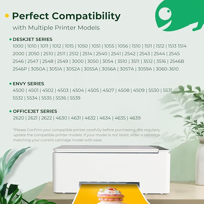 COLORETTO 61XL Ink Cartridges Replacement for HP Ink 61 for HP 61 Ink Cartridges Combo Pack, 61 XL for Envy 4500 5530 4501 4502 5535 Officejet 4630 4635 Deskjet 1000 1010 2540 (Black/Color, 2 Pack)-DeskLoop Office