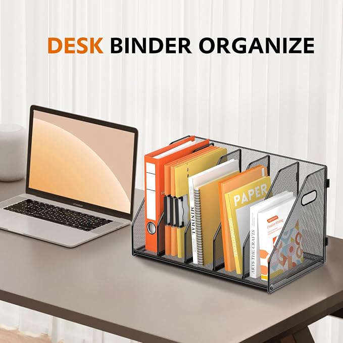 SUPEASY Binder Organizer, Magazine File Holder - Image 7